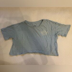 Boys Lie cropped tee